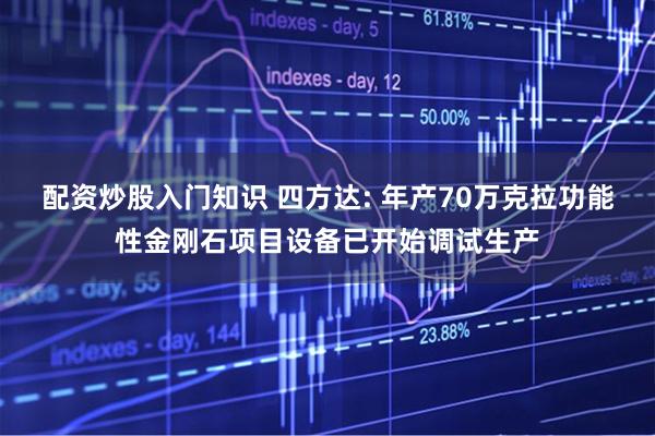 配资炒股入门知识 四方达: 年产70万克拉功能性金刚石项目设备已开始调试生产